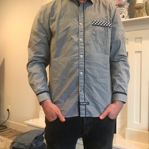 Stylish casual button down shirt